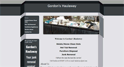 Desktop Screenshot of gordonshaulaway.com